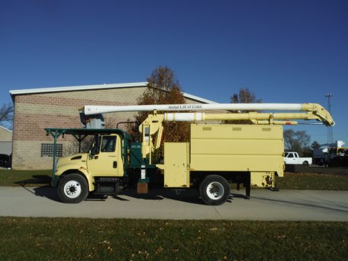 2012 INTERNATIONAL 4300, 11' FORESTRY BODY, 65' WORK HEIGHT AERIAL LIFT OF CONNECTICUT AL65/53-5-1L-1H MODLE BOOM