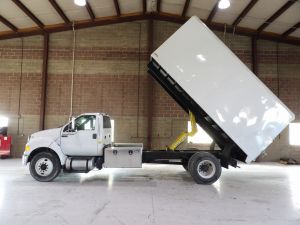  2015 FORD F750, BRAND NEW 16'X7' NORTH SHORE TRUCK BED 