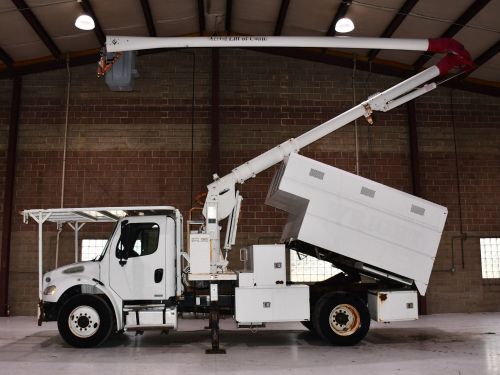 2010 FREIGHTLINER BUSINESS CLASS M2, 11' ARBORTECH FORESTRY BODY, 60' WORK HEIGHT AERIAL LIFT OF CONNECTICUT 605051L4H MODEL BOOM