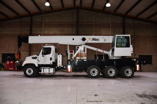 2012 FREIGHTLINER 114SD 8X6, FLATBED, 38TON 127' 5 SECTION ALTEC AC38-127S  MODEL CRANE