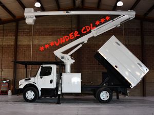 2014 FREIGHTLINER M2 106, 11' SOUTHCO FORESTRY BODY, 61' WORK HEIGHT ALTEC LR756 MODEL BOOM